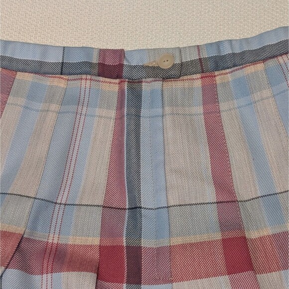 Pendleton Skirt Wm's size 8 100% Pure Virgin Wool Authentic Malcolm Tartan Plaid - Picture 2 of 8